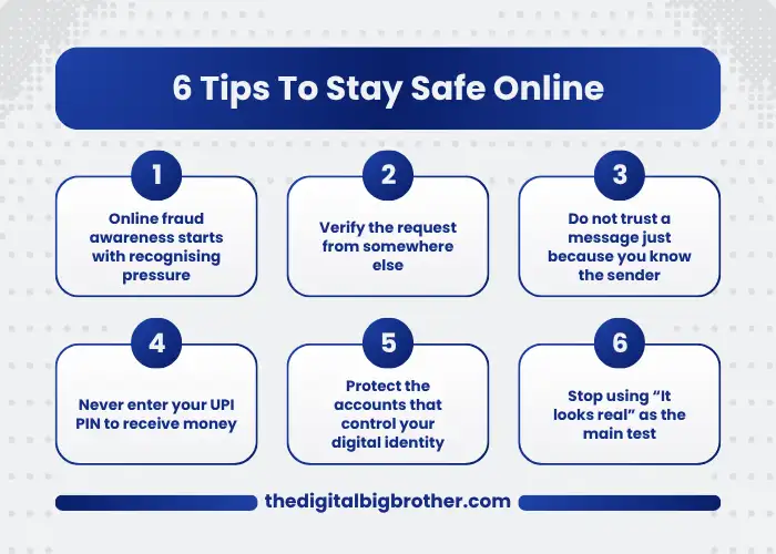 Tips to stay safe online